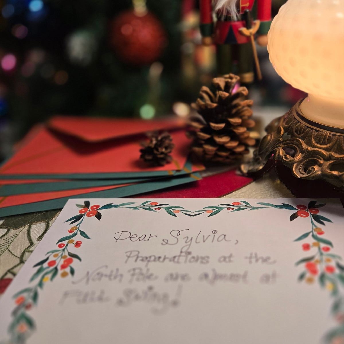 The Kringle Capers Letter Series - Personalized Weekly Christmas Story Letters from Pip the Elf