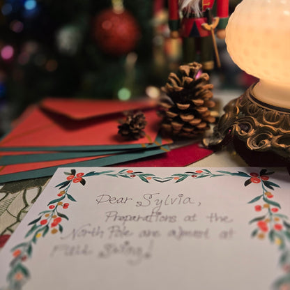 The Kringle Capers Letter Series - Personalized Weekly Christmas Story Letters from Pip the Elf