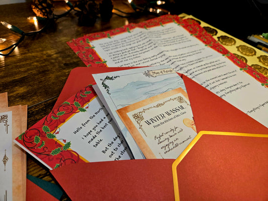 The Kringle Capers Letter Series - Personalized Weekly Christmas Story Letters from Pip the Elf